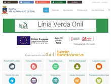 Tablet Screenshot of onil.es